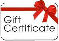 Click here to purchase a gift certificate